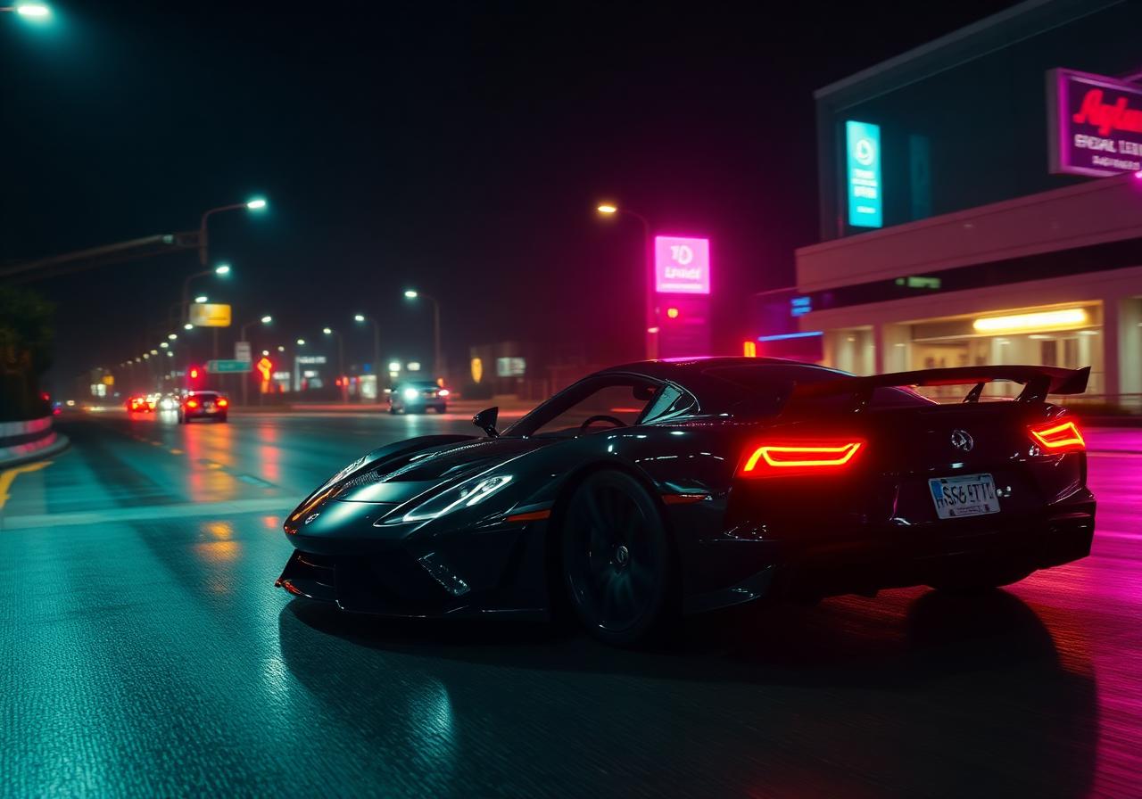 Midnight Drift automotive film